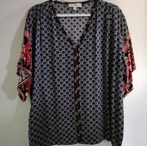 Suzanne Betro rayon top